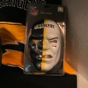 NFL Chargers Fan Face